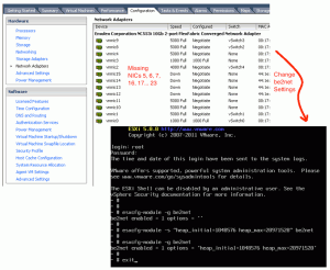 Missing Network Cards in ESXi 5.0