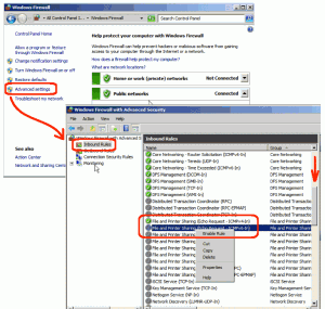 domain enable ping