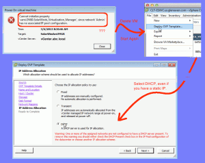 Virtualization installing solarwinds vma