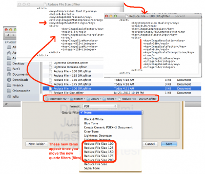 Reducing PDF File Size using Preview in OS X