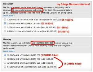 Mac Pro specs