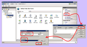 Binding SSL on IIS