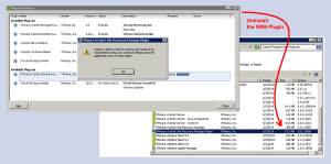 Error Message Installing the VMware SRM Plugin